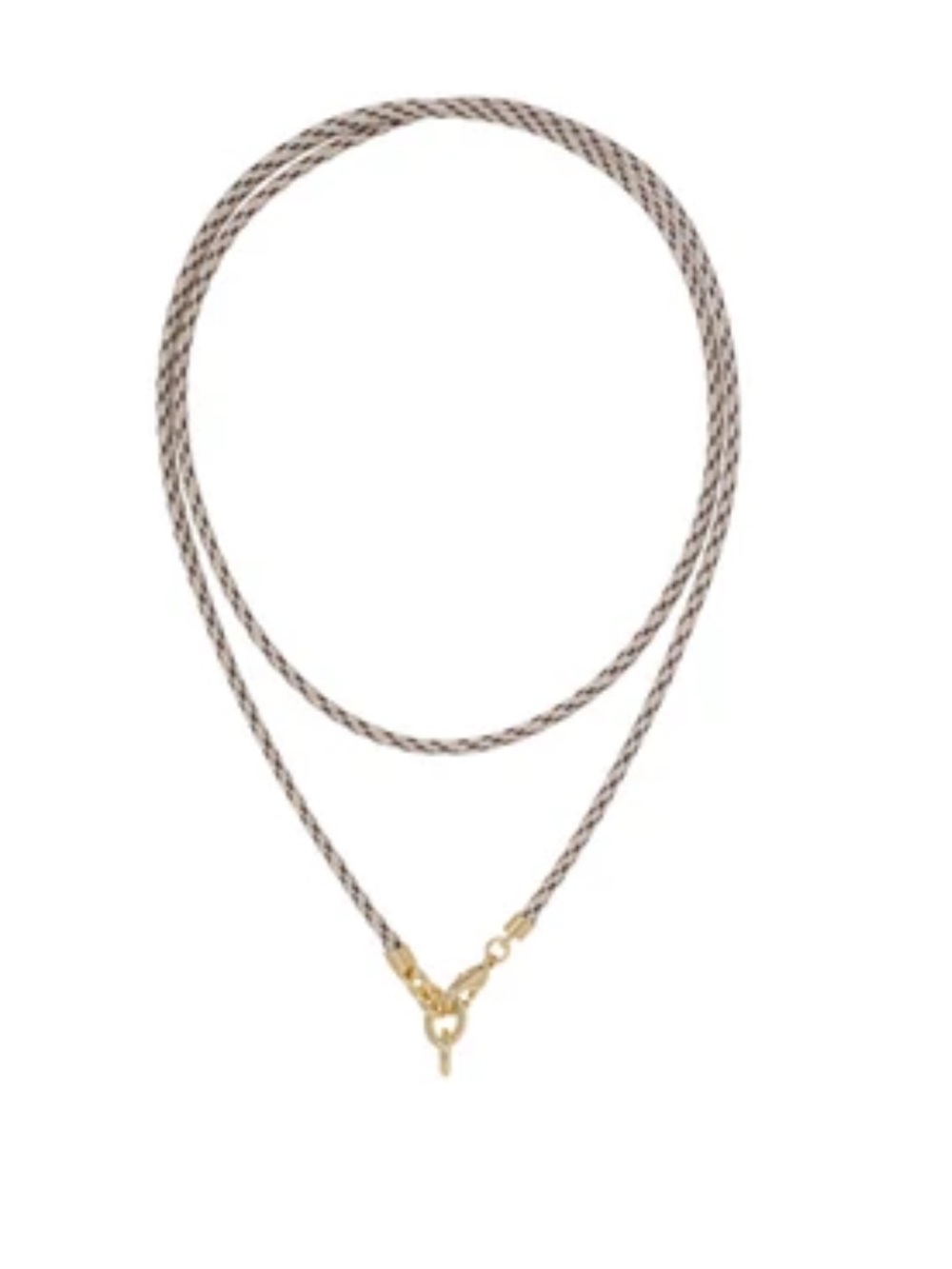 NWOT Roxanne Assoulin The Long Happy Cord Charm Necklace